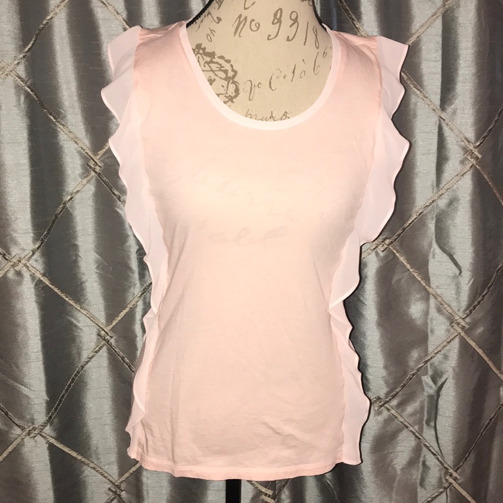 NEW Michael Kors Ruffle Tank
